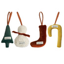 Christmas Tree Decoration Video Cute Cloth Ornaments