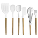 White Silicone Spatula Set Kitchen Tools