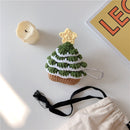 Compatible with Apple, Knitted Christmas Tree Bluetooth Headset Case