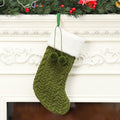 Christmas decorations knitted wool thick white socks hotel home Christmas socks