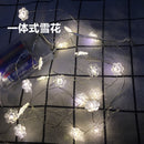 Christmas decoration deer snowman five-pointed star snowflake small cane christmas tree lantern