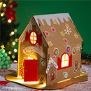 Handmade diy material package Christmas decoration gift cookie house