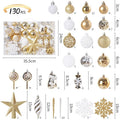 130 Sets Of Special - shaped Ornaments Christmas Hanging Decoration Ornaments - Axooms