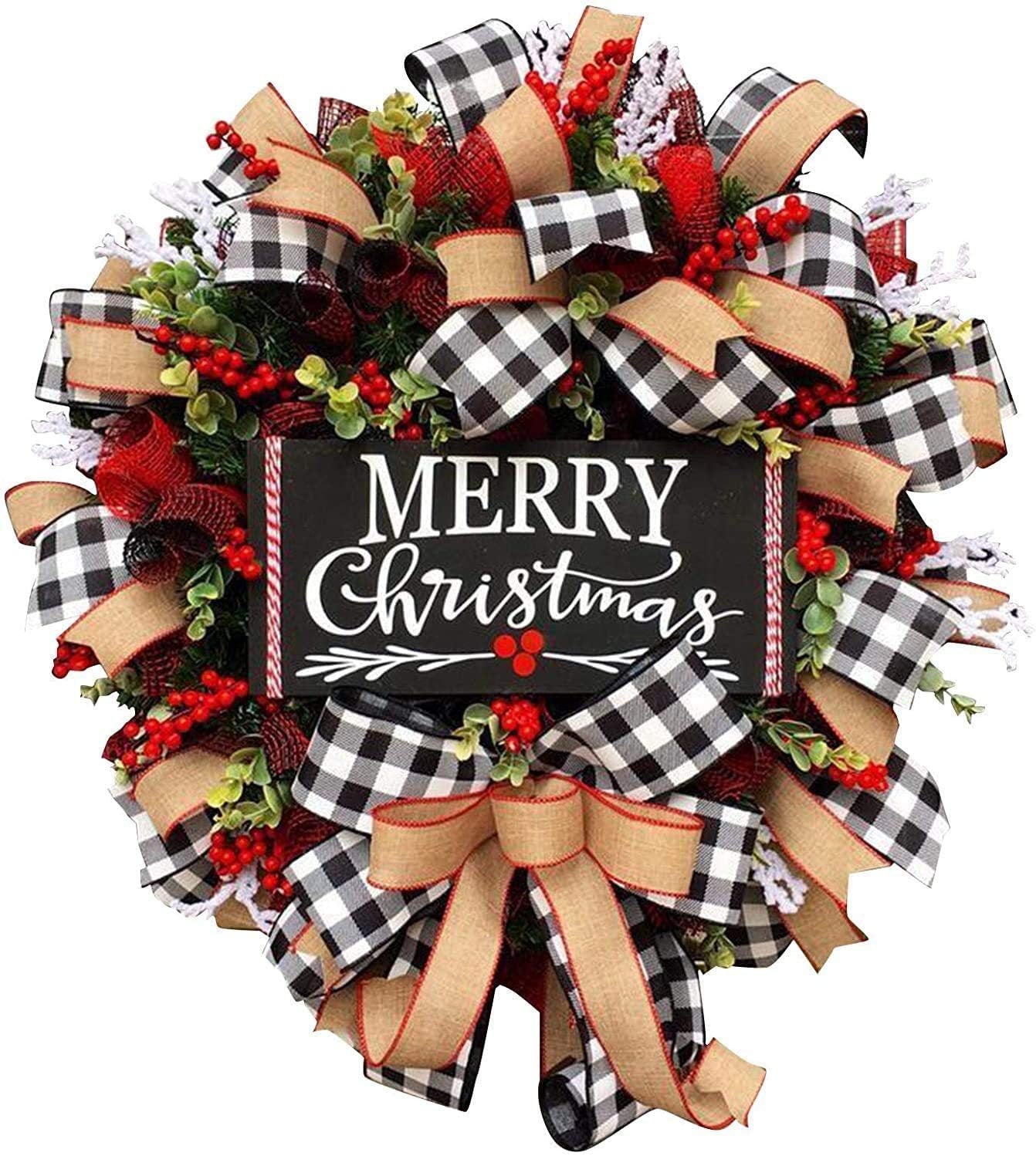 Christmas Ornaments Festival Garland Door Hanging