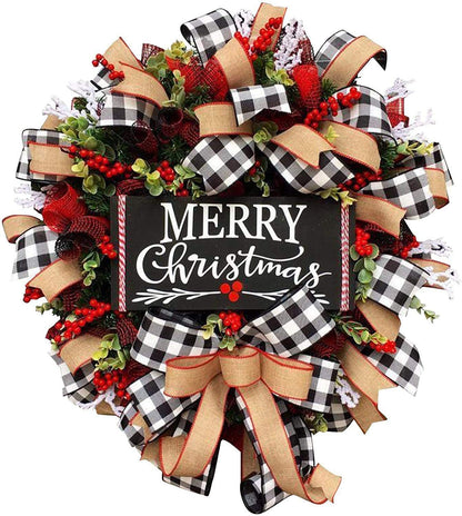 Christmas Ornaments Festival Garland Door Hanging