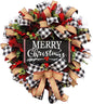 Christmas Ornaments Festival Garland Door Hanging