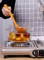 Glass Pot Stove Pot Kitchen Transparent Mini Soup Pot Stove Stove Cooking Tools Accessories