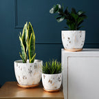 Ceramic flowerpot