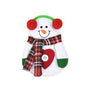 Christmas decorations, Christmas decorations, dining table, Christmas cutlery, Christmas Little Snowman and knives and forks