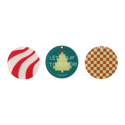 Hot Sale Acrylic Christmas Color Ornaments Pendant