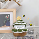 Compatible with Apple, Knitted Christmas Tree Bluetooth Headset Case