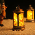 2023 Hong Kong Love New Christmas Wind Lamp Santa Night Light Portable Small Oil Lamp Christmas Decorations Gifts - Axooms