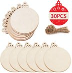 Wood Piece DIY Wooden Christmas Ornaments