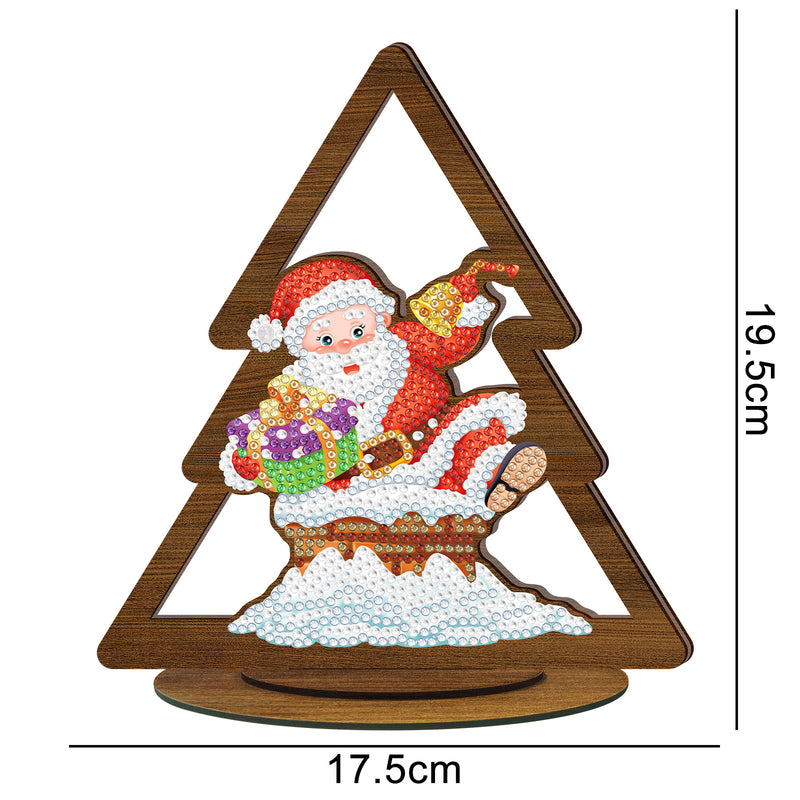 Cartoon DIY Creative Christmas Diamond Painting Ornaments