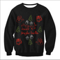 UGLY CHRISTMAS SWEATER Vacation Santa Elf Funny Womens Men Sweaters Tops Autumn Winter Clothing