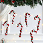 Christmas Decorations 15cm Crutches Box Ornaments