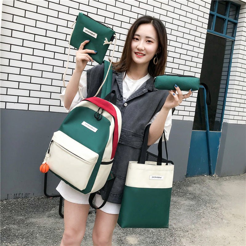 4 - piece backpack backpack - Axooms