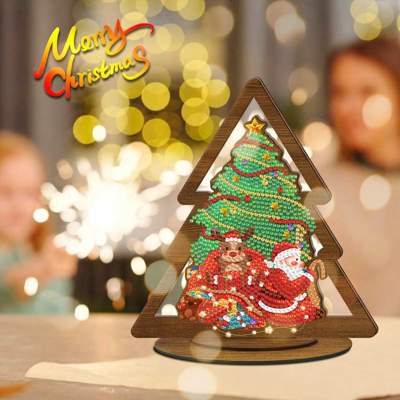 Cartoon DIY Creative Christmas Diamond Painting Ornaments