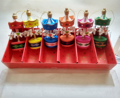 Christmas Celebration Decoration Car Ornaments Wooden