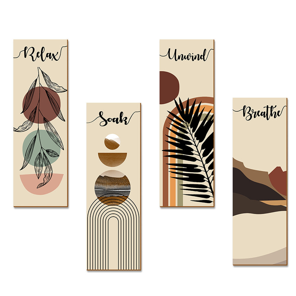 Vintage Wooden Listing Home Decoration