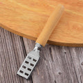 Household Wooden Handle Fish Scale Scraper