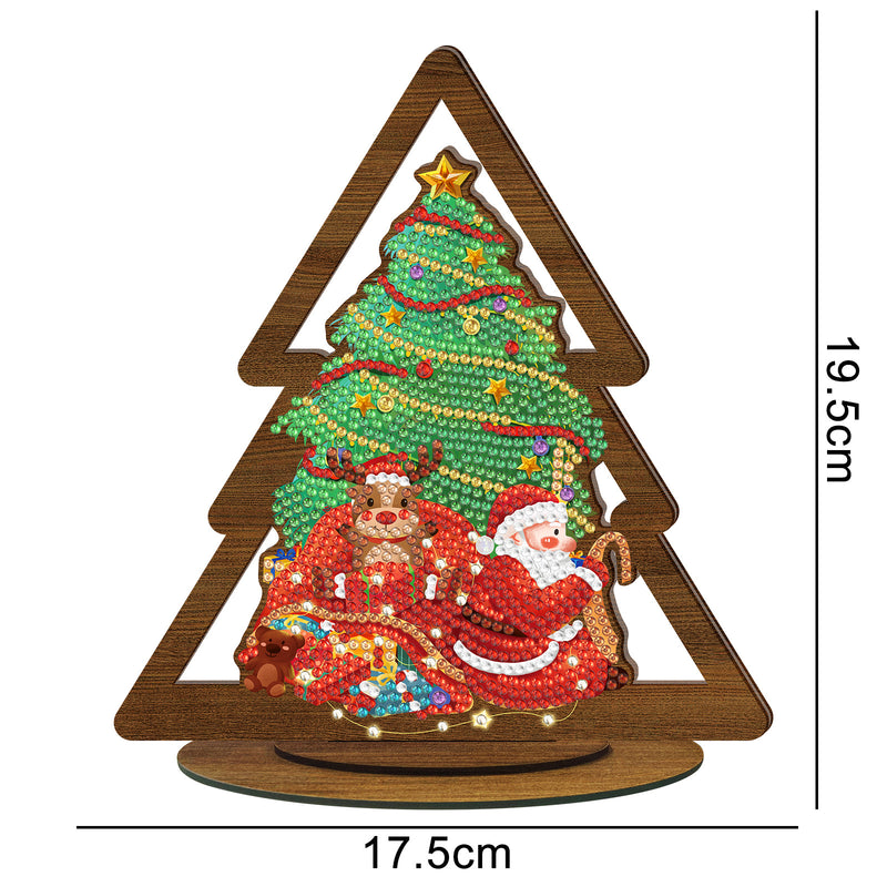 Cartoon DIY Creative Christmas Diamond Painting Ornaments