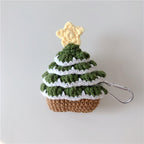 Compatible with Apple, Knitted Christmas Tree Bluetooth Headset Case
