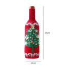 Christmas Decoration Bottle Cover Domestic Ornaments