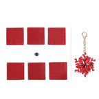 Christmas handmade bag ornaments