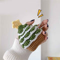 Compatible with Apple, Knitted Christmas Tree Bluetooth Headset Case