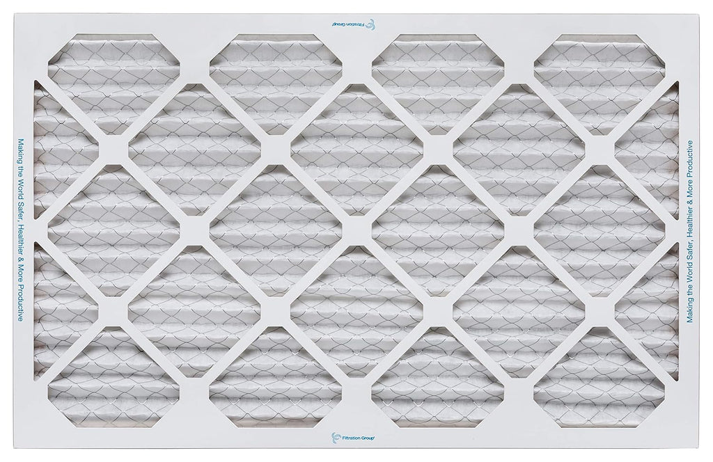 Aerostar 12x12x1 MERV 8 Pleated Air Filter, AC Furnace Air Filter, 4 Pack (Actual Size: 11 3/4" x 11 3/4" x 3/4")