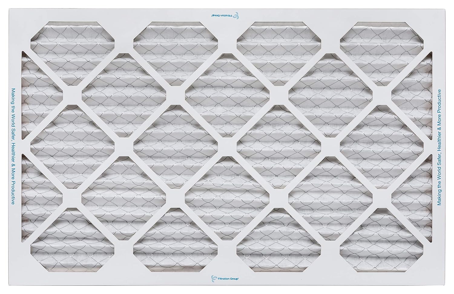 Aerostar 12x12x1 MERV 8 Pleated Air Filter, AC Furnace Air Filter, 4 Pack (Actual Size: 11 3/4" x 11 3/4" x 3/4")