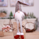 Christmas decorations, European and American style, small forest, old man, no face doll, figurine decoration, window display