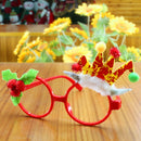 Christmas glasses frame Christmas party supplies Christmas gifts Christmas decorations glasses Santa glasses