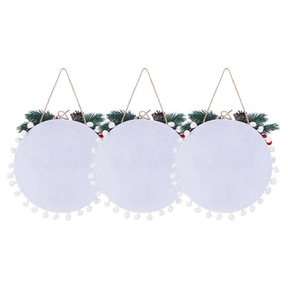 Old Snowman Reindeer Christmas Tree Ornaments