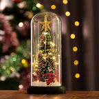 Creative Christmas decoration glass cover ornaments