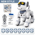 Funny RC Robot Electronic Dog Stunt Dog Voice Command Programmable Touch-sense Music Song Robot Dog for Children's Toys