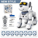 Funny RC Robot Electronic Dog Stunt Dog Voice Command Programmable Touch-sense Music Song Robot Dog for Children&