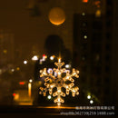 LED Christmas Decoration Lights Santa Claus Snowman Shape Window Suction Cup Lights Christmas Tree Holiday Decoration Lights