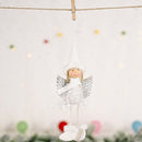 Christmas Creative New Christmas Decoration Supplies Fluffy Wings Girl Pendant Little Angel Pendant Pendant