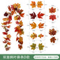 Amazon Harvest Festival Simulation Maple Leaf Rattan Thanksgiving Christmas Decoration Rattan Spot