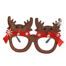 New Christmas Cartoon Headband Adult Children Gift Santa Claus Snowman Antlers Glasses Christmas Decoration Glasses