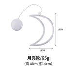 Window Suction Cup Chandelier Creative Christmas Decoration Light String Scene Layout Lantern