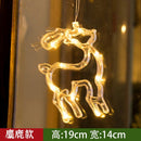 Led Christmas Light String Ins Window Suction Cup Chandelier Creative Christmas Decoration Light String Scene Layout Lantern Wholesale