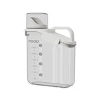 Multi-Grain Jar Moisture-proof Insect-proof Sealed Jar Scale Rice Bucket Household Grain Storage Jar Kitchen Transparent Storage Jar