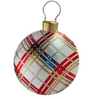 Christmas Decoration Balloon 60cm Outdoor Fun Festival Atmosphere Printing Pvc Inflatable Toy Ball