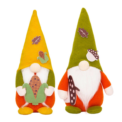 Autumn Christmas Faceless Doll Decorations Harvest Festival Ornaments