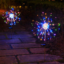 LED Solar Ground Fireworks Lights Outdoor Lawn Garden Christmas Decoration Copper Wire Lights Dandelion Lights