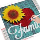 Home Decoration Sunflower Diamond Painting