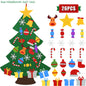 DIY Felt Christmas Tree Ornaments For Kids